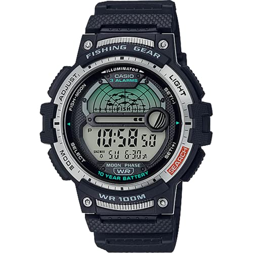[カシオ] CASIO フィッシングギア 腕時計 WS-1200H-1AV 純正BOX入り ブラック メンズ 海外モデル [並行輸入品]